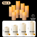 Bougies LED Flamme Réaliste (lot de 9)