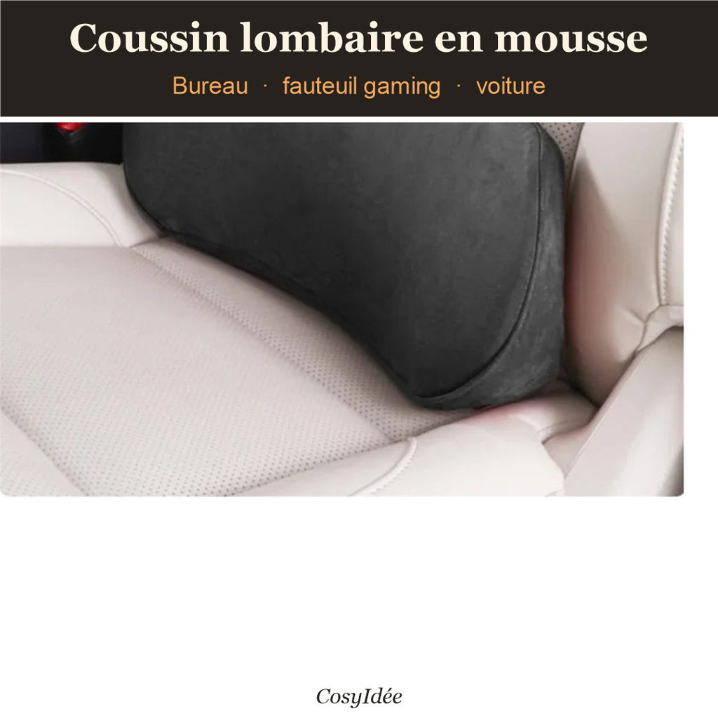 Coussin lombaire en mousse