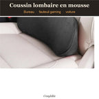 Coussin lombaire en mousse
