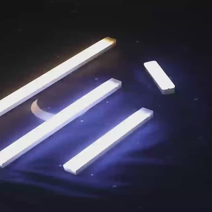 Démonstration de la réglette LED à détecteur